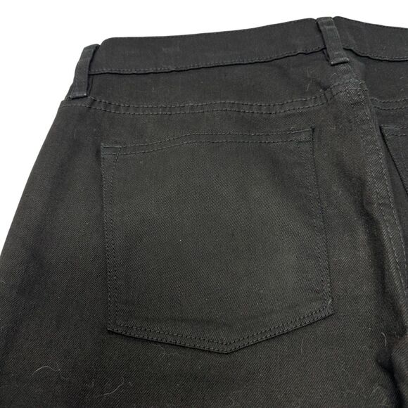 LRL Ralph Lauren Jeans Co Black Classic Straight Leg Denim Women Jeans Size 10 - Picture 8 of 9